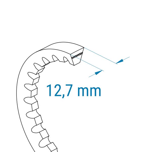 Optibelt Keilriemen XPA-882 - Der Wartungsfreie Power-Riemen Für Antriebssysteme