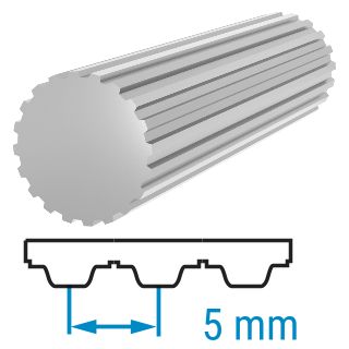 Zahnwellen T5