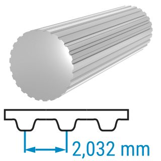Zahnwellen MXL