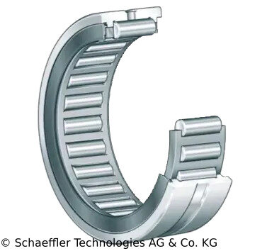 NKS40 Budget Nadellager Mit Flansche keine Welle Ärmel 40x55x22mm