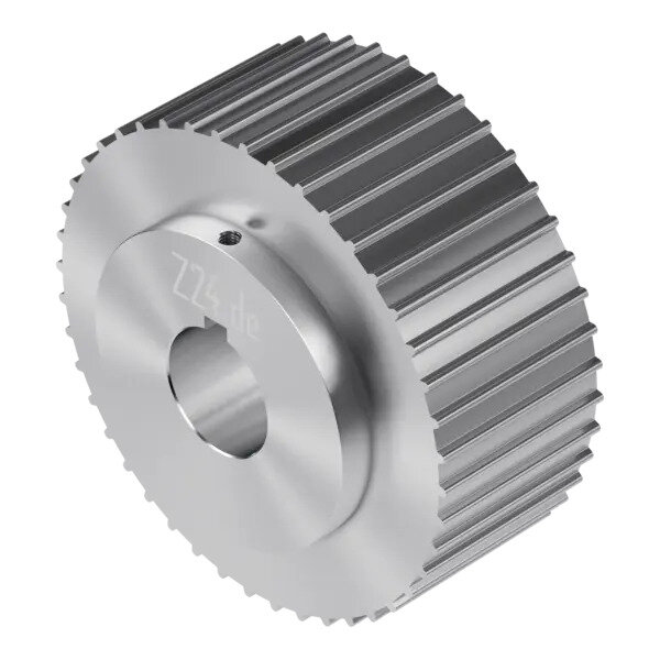 IBOWZ Synchronriemenscheibe 5M 30T – Bohrung 6–25 Mm Wählbar, Breite 15 Mm, Aluminiumlegierung – Für CNC, Fräsen & Getriebesysteme