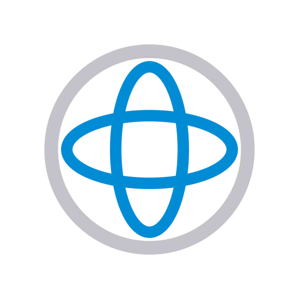 Symbol mit überlappenden blauen Ellipsen – kennzeichnet Austauschbarkeit und Kompatibilität.